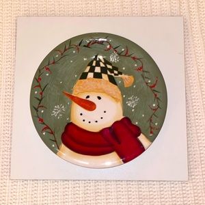 Festive Holiday Plate
